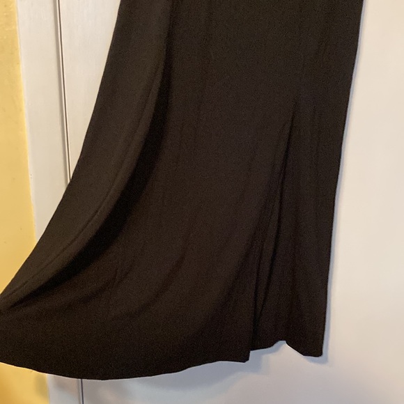 The Limited Black Maxi Skirt with Added Panels - Picture 3 of 6